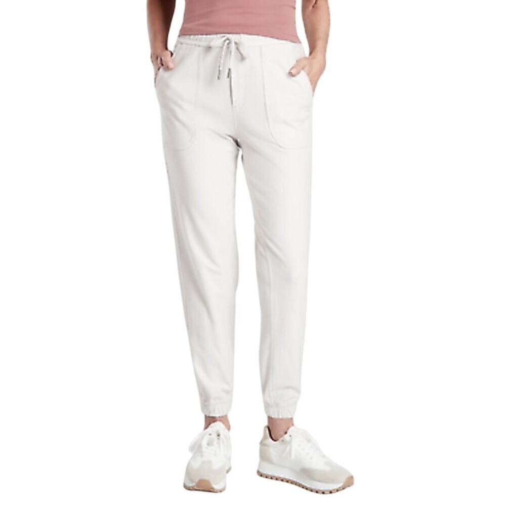 Athleta NWT Farallon Jogger Birch Grey Plus Size 24 Pull-on Pockets Breathable